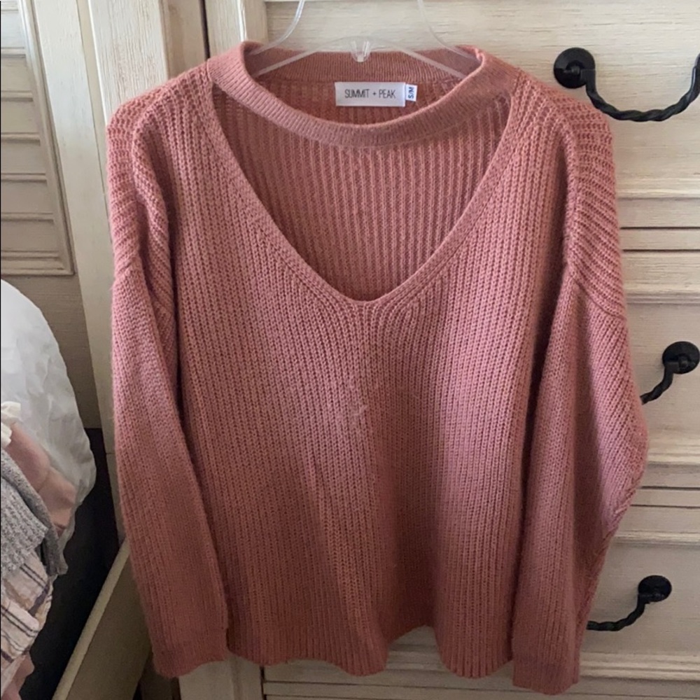 Pink Sweater